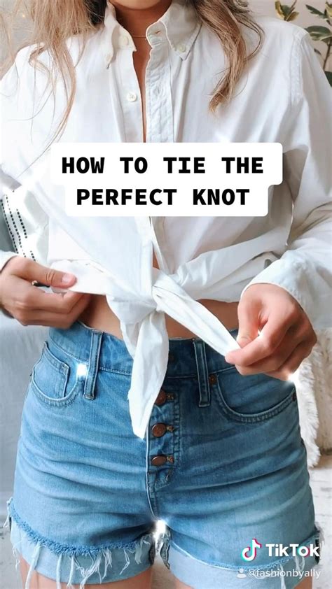 how to tie blouse knot